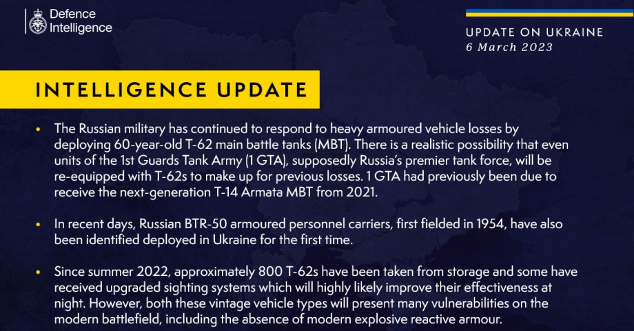 İngiltere Savunma Bakanlığı: Rusya, depodaki eski tanklarını sahaya sürüyor
